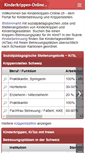Mobile Screenshot of kinderkrippen-online.ch
